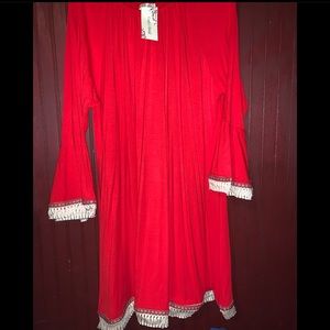 Red lady’s world dress